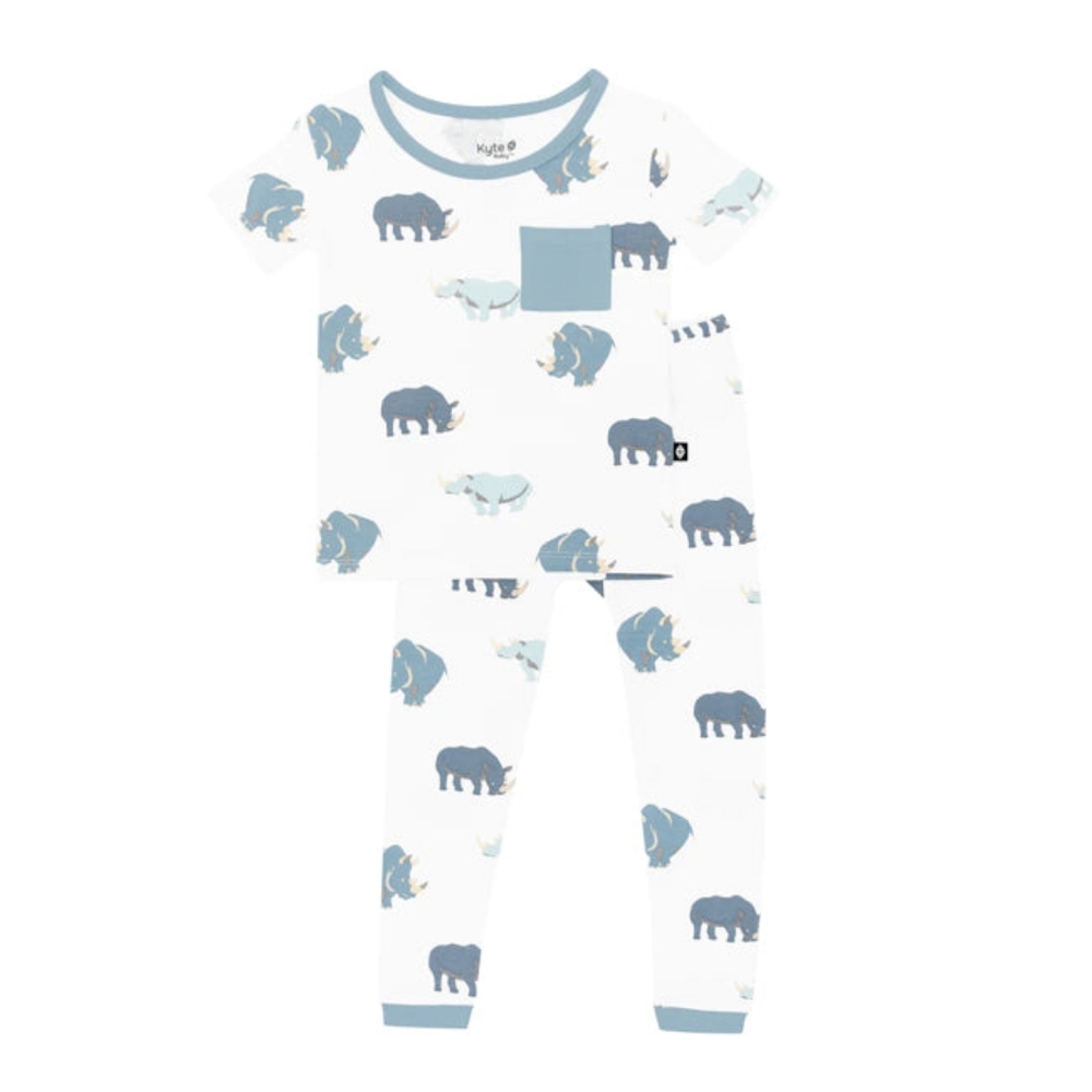 Kyte baby short sleeve 2 piece Pjs 18-24 months